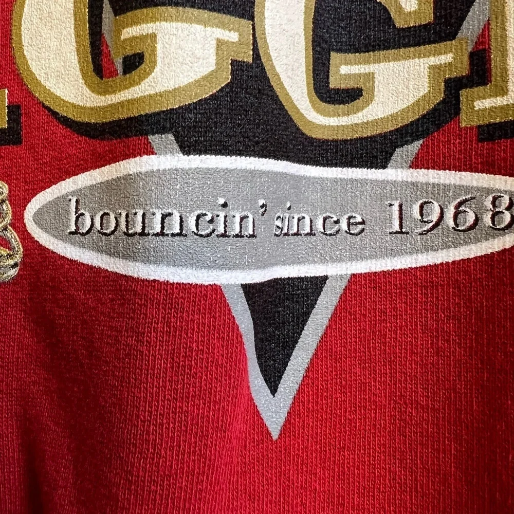 Vintage 90’s Winnie the Pooh Tigger The Disney Catalog Red Sweatshirt Mens XXL - Picture 3 of 10